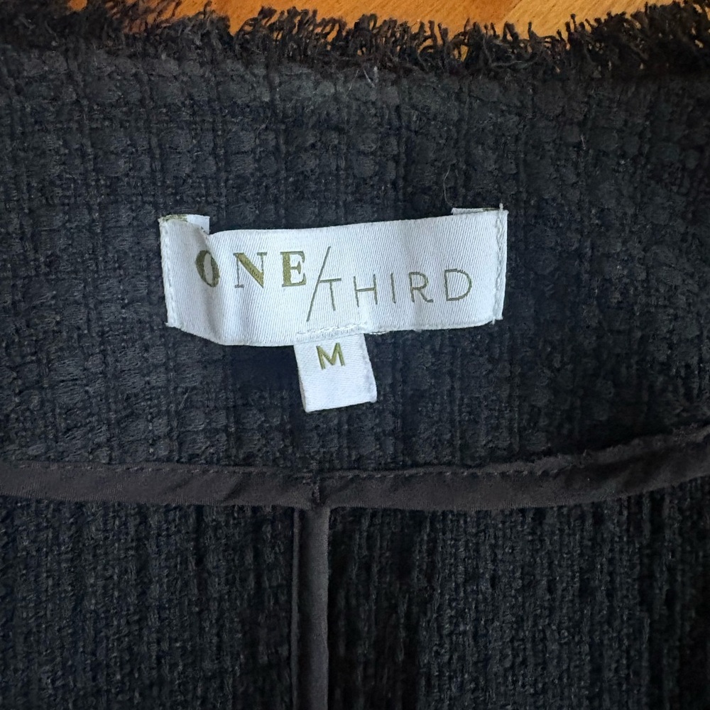 One Third Stylish Black Women's Jacket 01, ECU - Picture 9 of 13